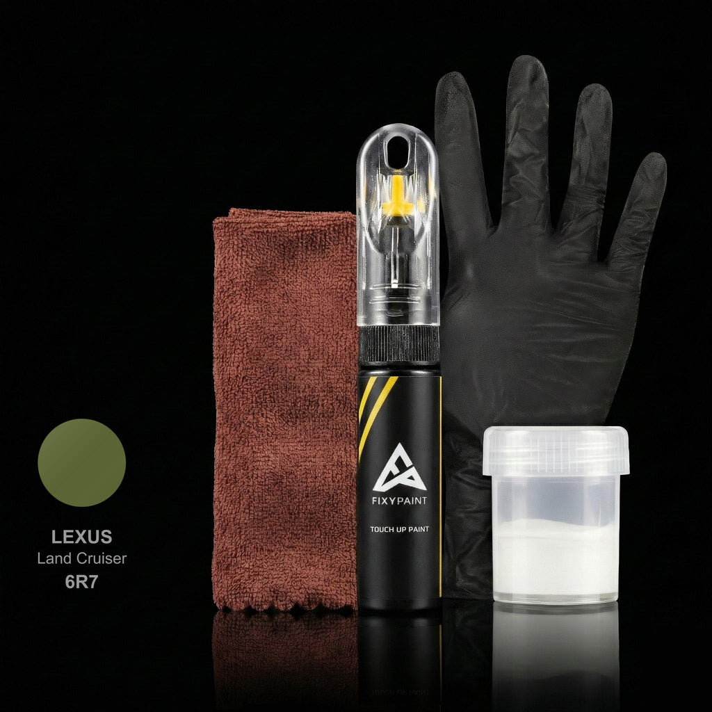 Lexus Land Cruiser touch up paint kit - GREEN 6R7 scratch repair