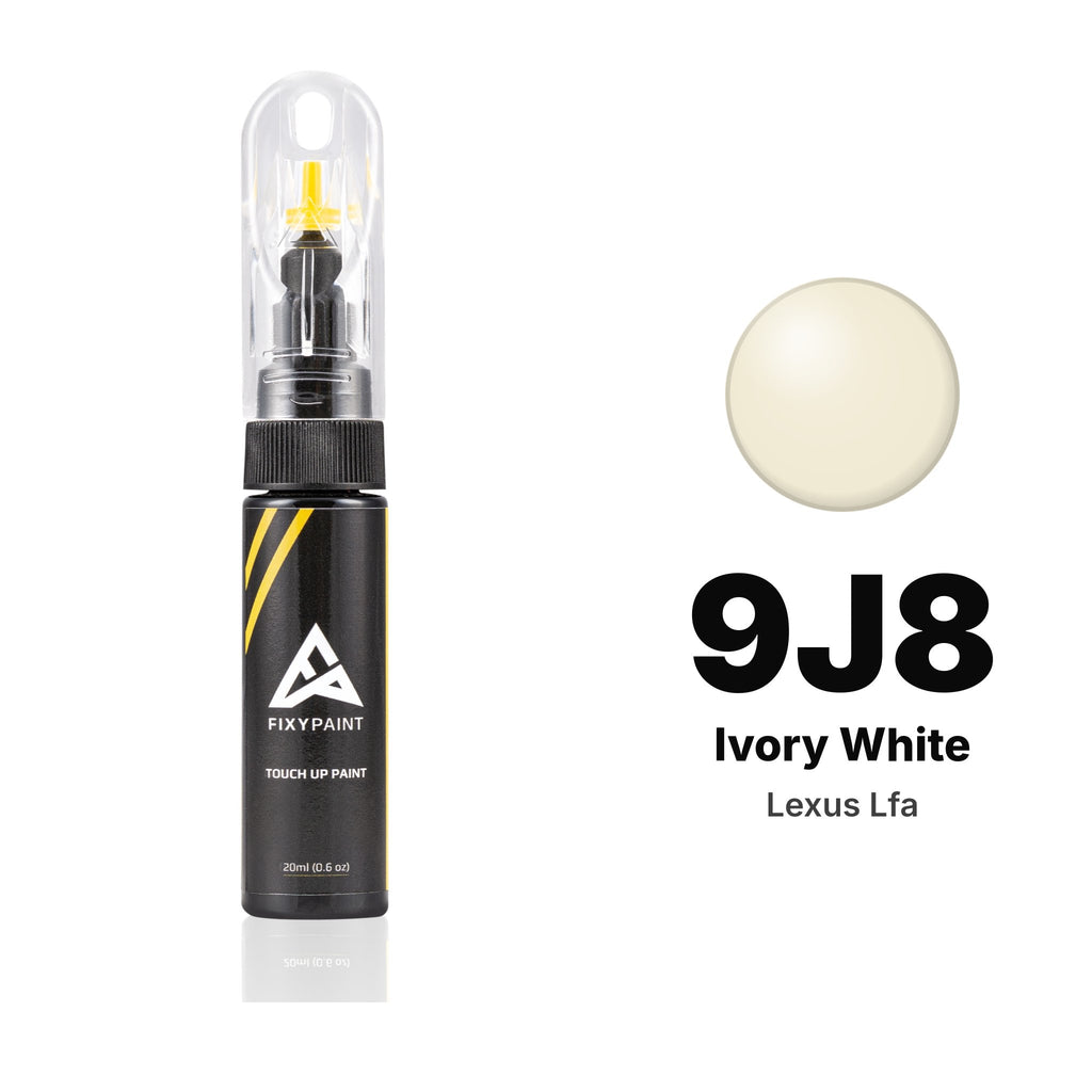 Touch-up paint for Lexus LFA 9J8 Ivory White, Basic kit