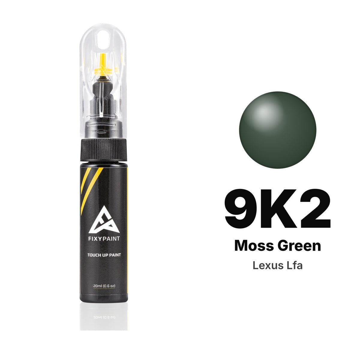 Lexus Lfa 9K2 Moss Green touch-up paint, Basic kit