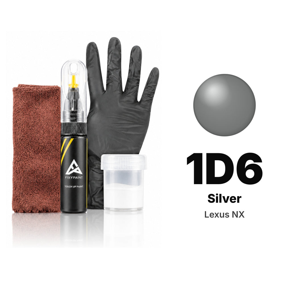 Touch-up paint for Lexus NX 1D6 Silver, Complete kit