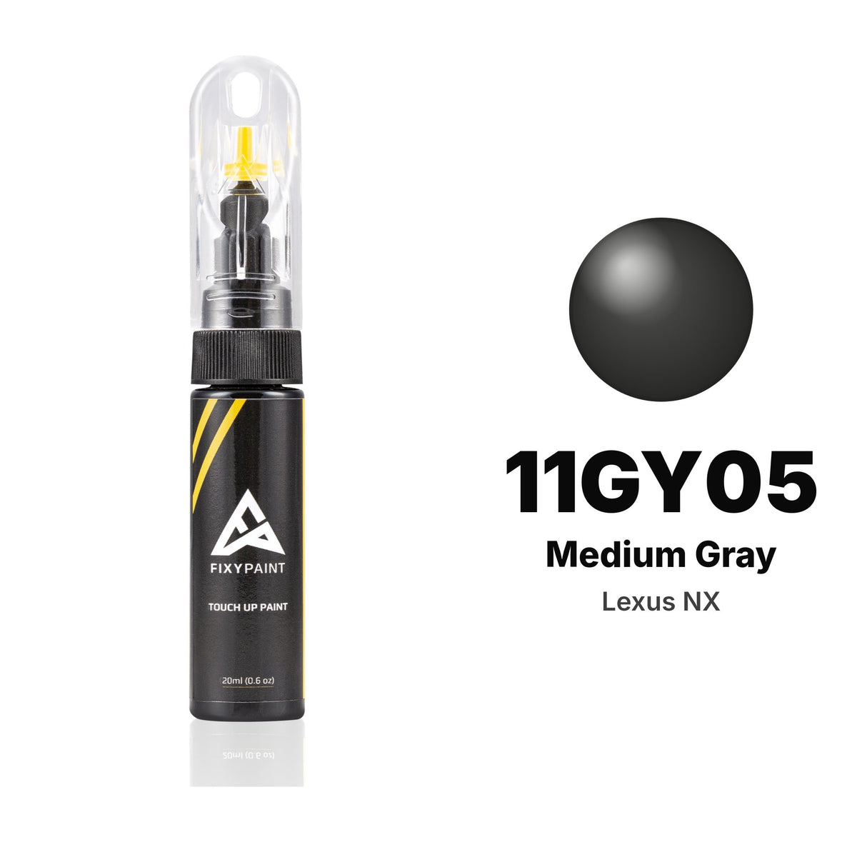 Touch-up paint for Lexus NX 11GY05 Medium Gray, Basic kit