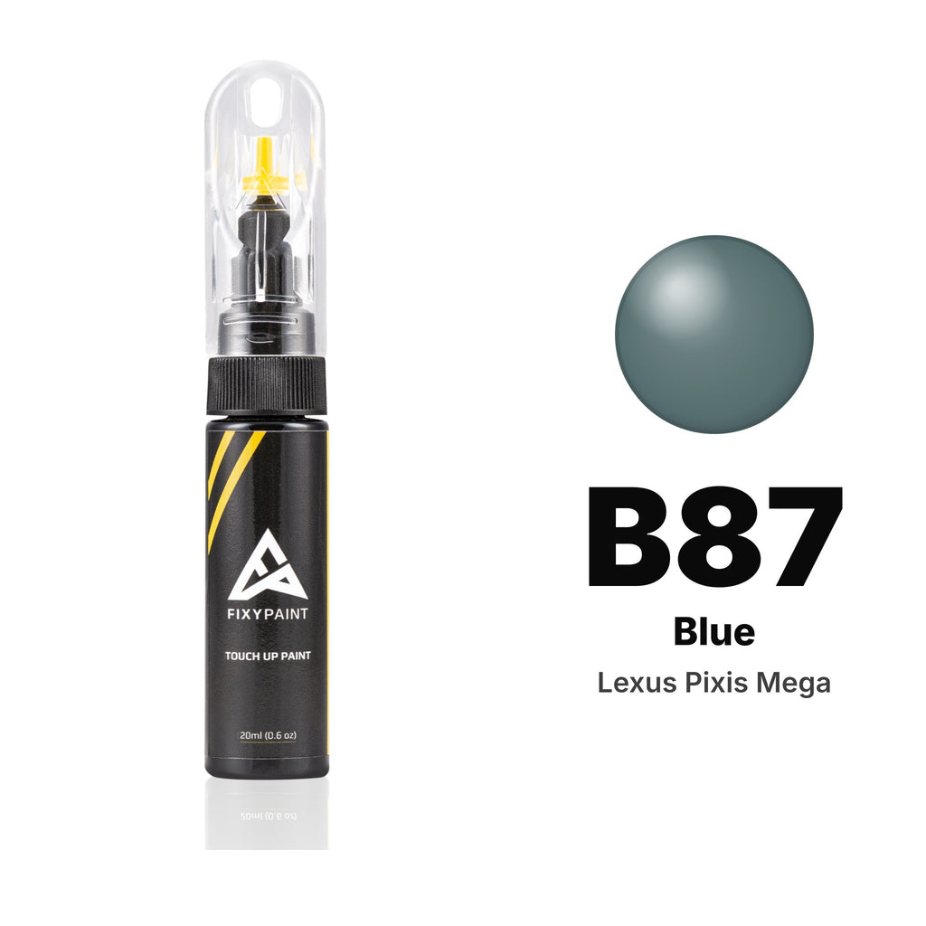 Touch-up paint for Lexus Pixis Mega B87 Blue, Basic kit