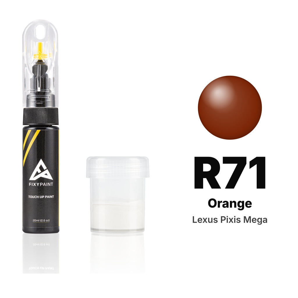 Touch-up paint for Lexus Pixis Mega R71 Orange, Standard kit