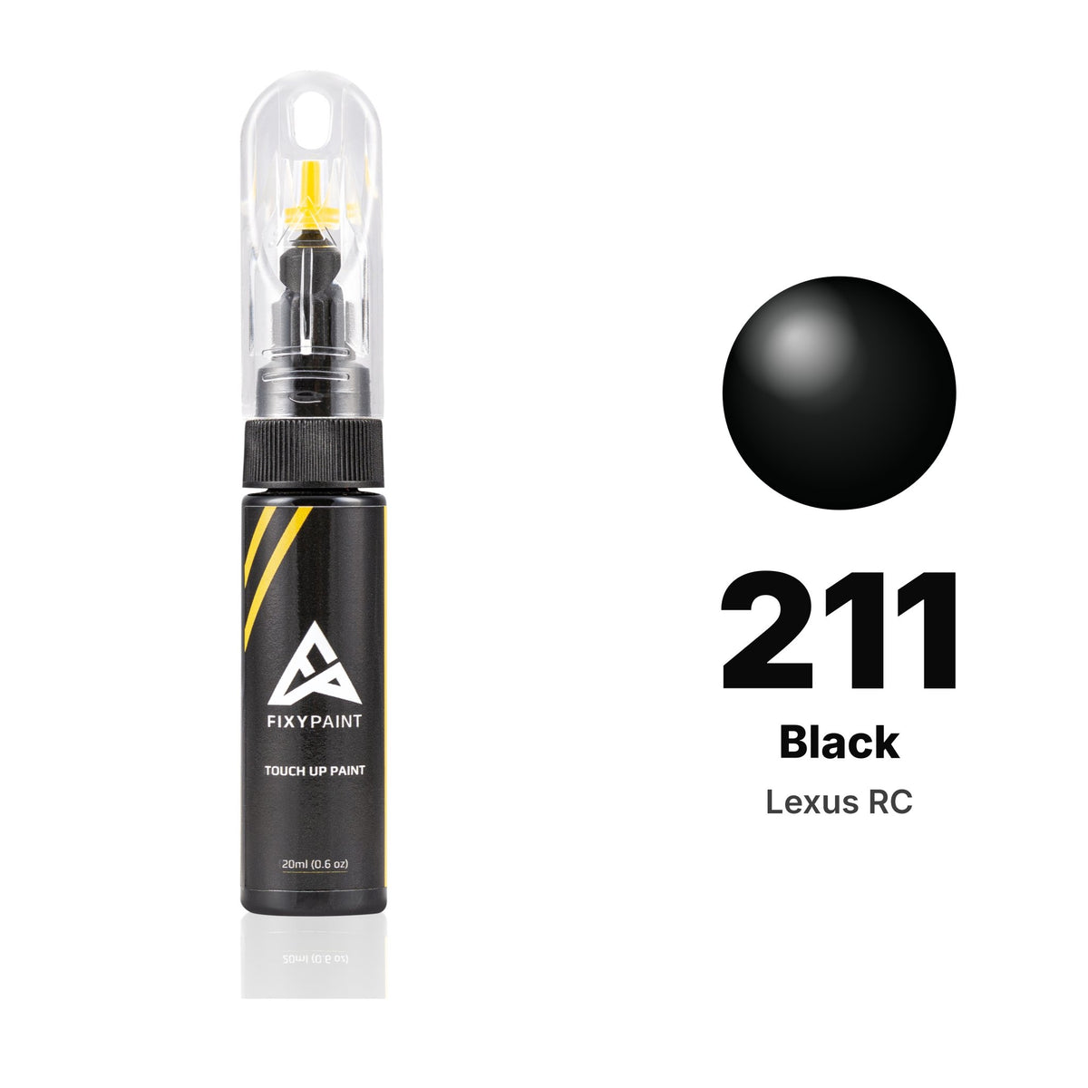 Lexus RC 211 Black touch-up paint, Basic kit