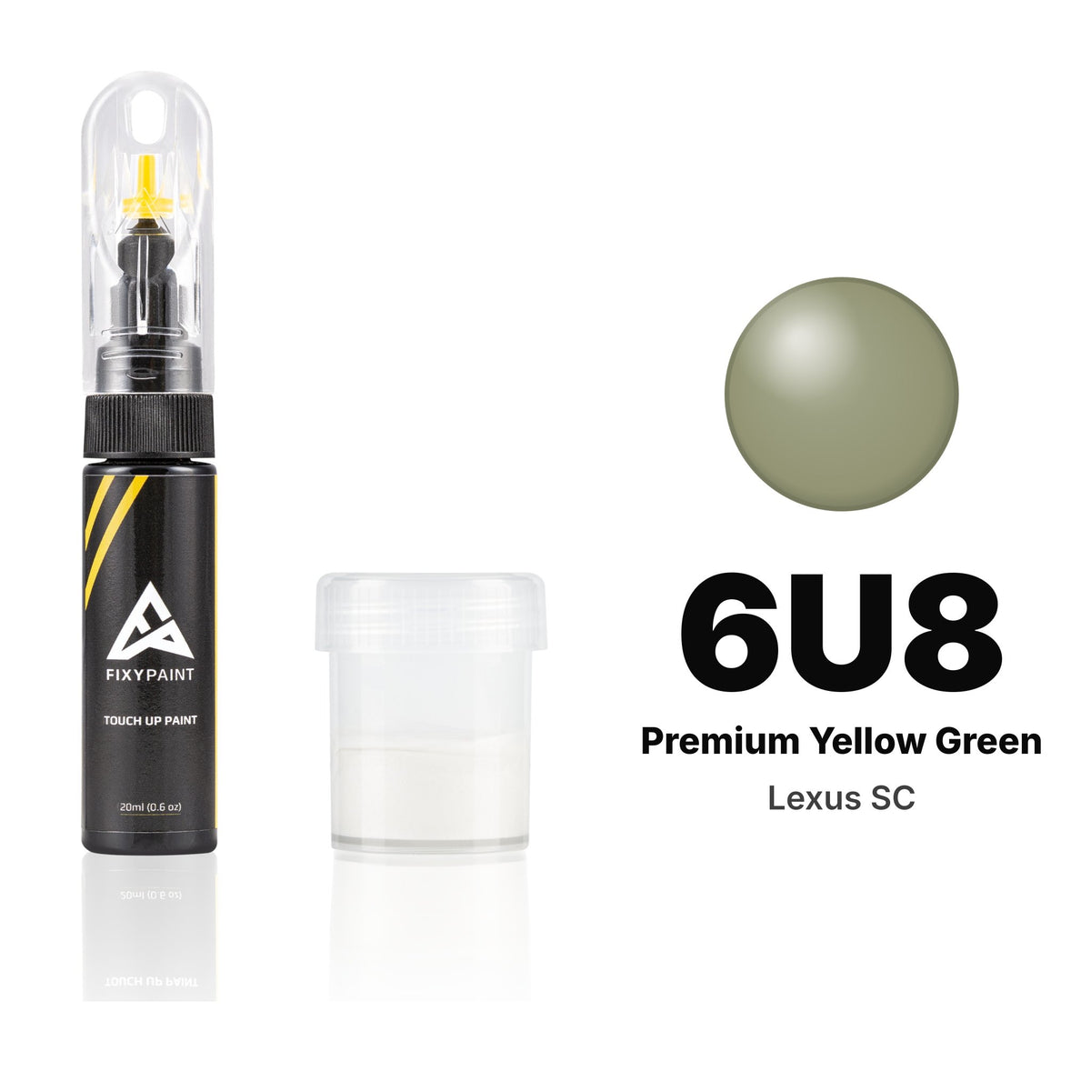 Touch-up paint for Lexus SC 6U8 Premium Yellow Green, Standard kit