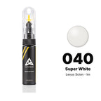 Touch-up paint for Lexus Scion iM 040 Super White, Basic kit