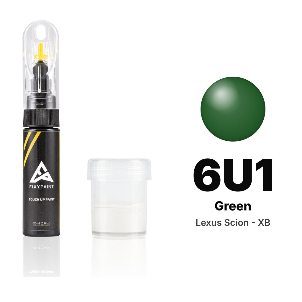 Touch-up paint for Lexus Scion - XB 6U1 Green, Standard kit