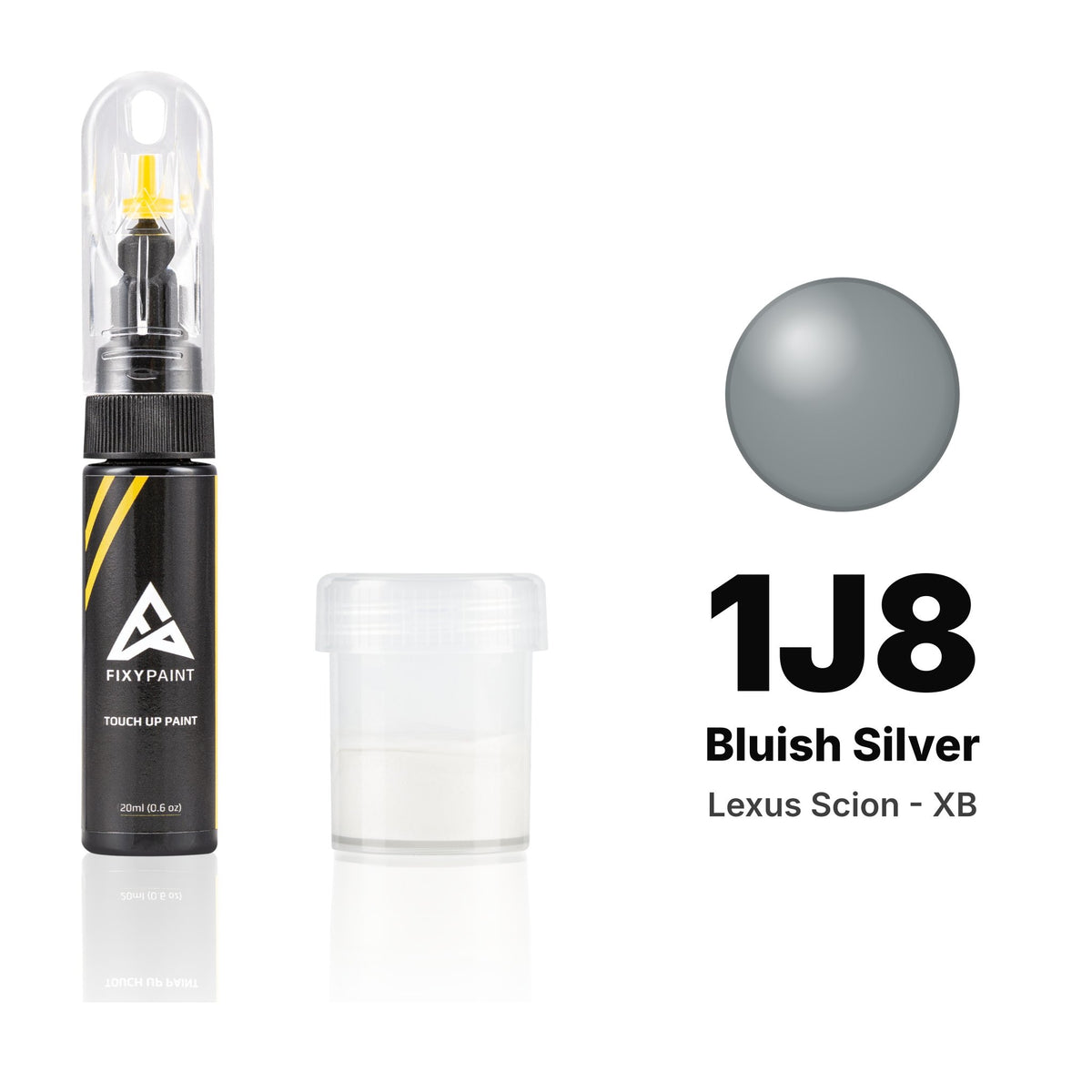 Touch-up paint for Lexus Scion - XB 1J8 Bluish Silver, Standard kit