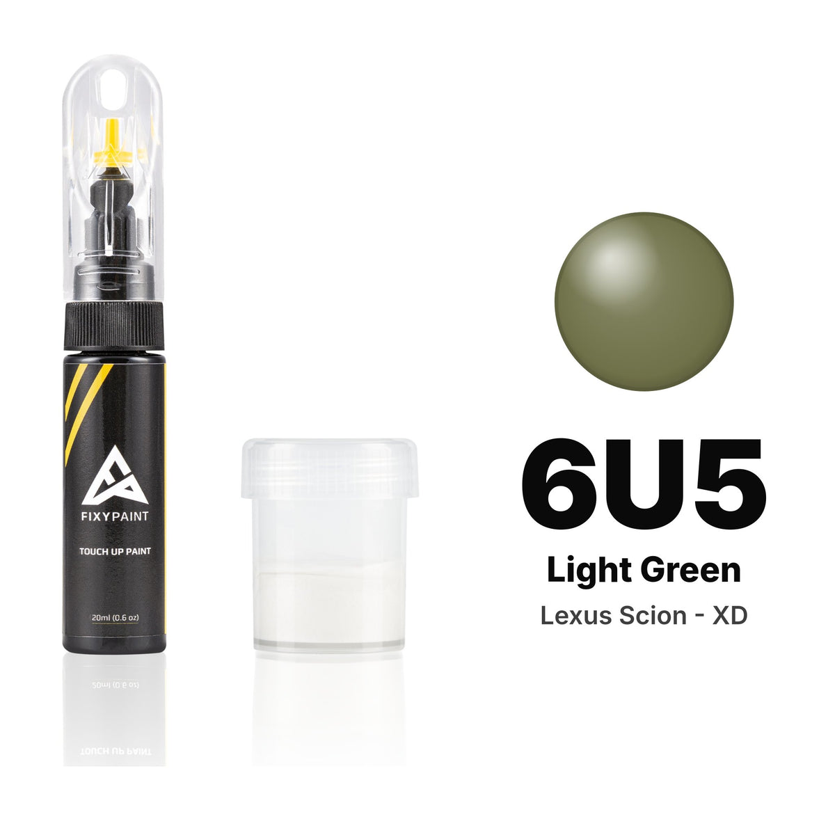 Touch-up paint for Lexus Scion - XD 6U5 Light Green, Standard kit