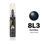 Touch-up paint for Lexus Tercel 8L3 Dark Blue, Basic kit