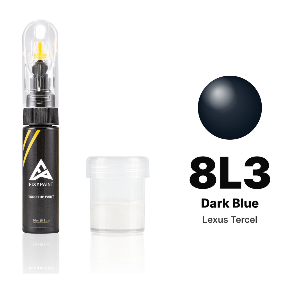 Touch-up paint for Lexus Tercel 8L3 Dark Blue, Standard kit