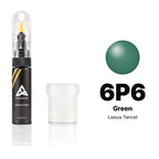 Touch-up paint for Lexus Tercel 6P6 Green, Standard kit