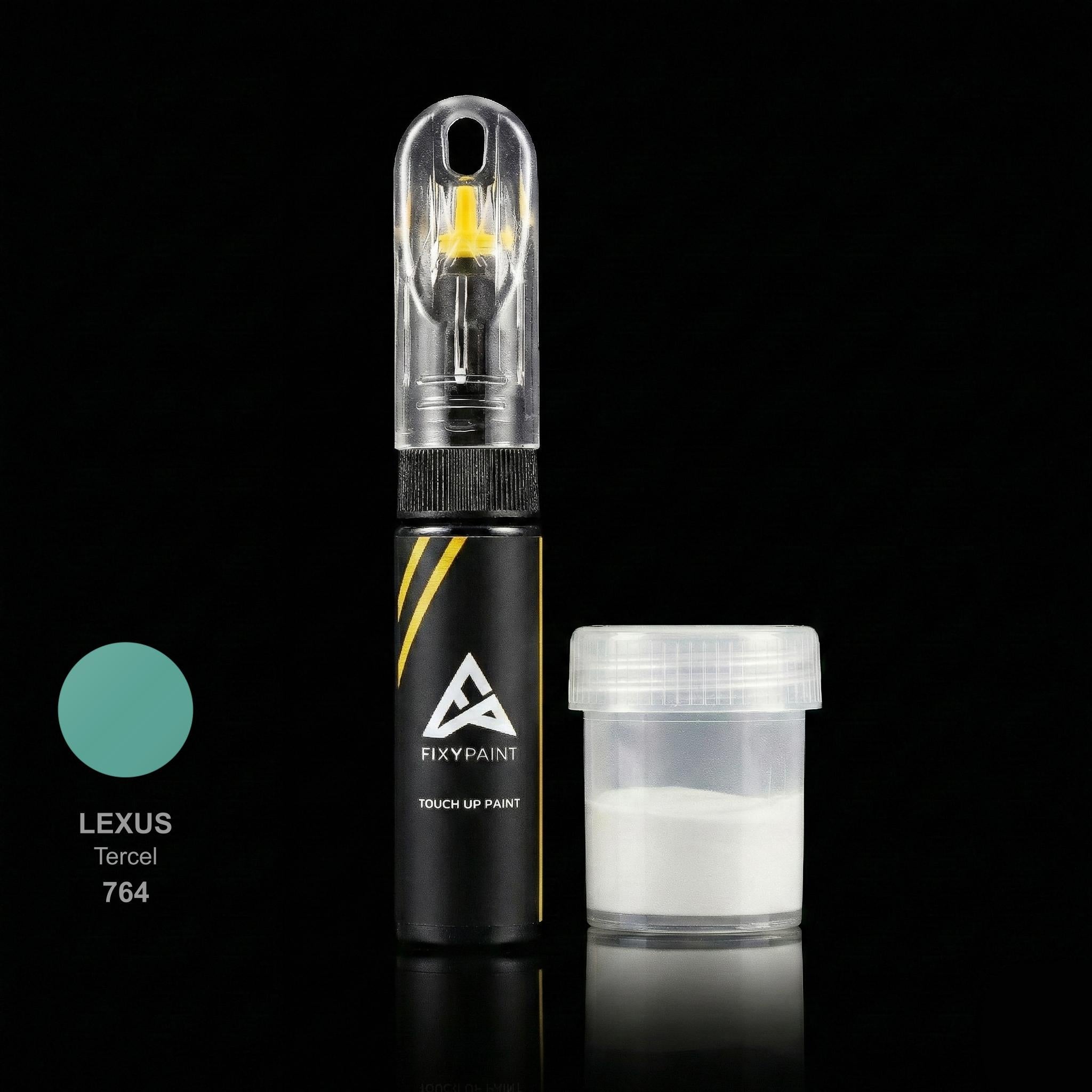 Lexus Tercel touch up paint kit - LIGHT AQUA 764 scratch repair