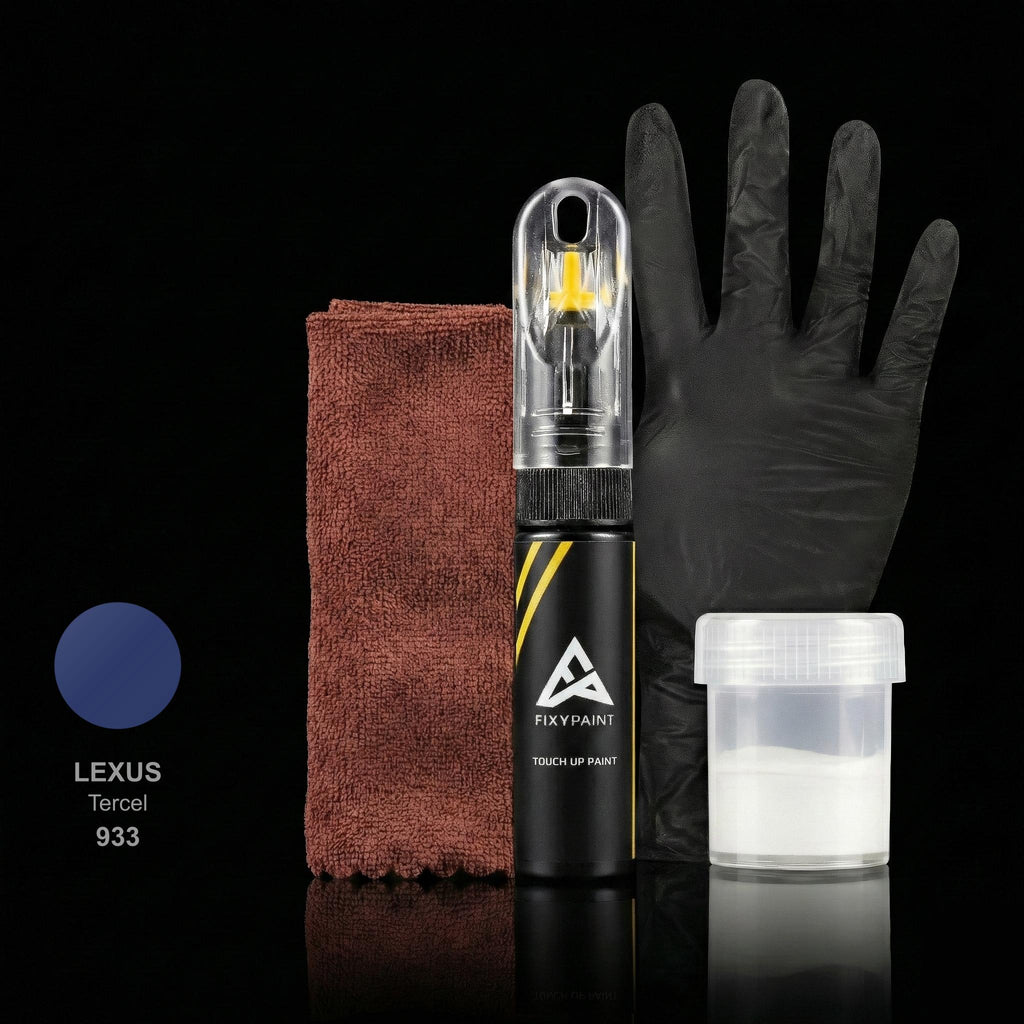 Lexus Tercel touch up paint kit - PURPLE OPAL 933 scratch repair