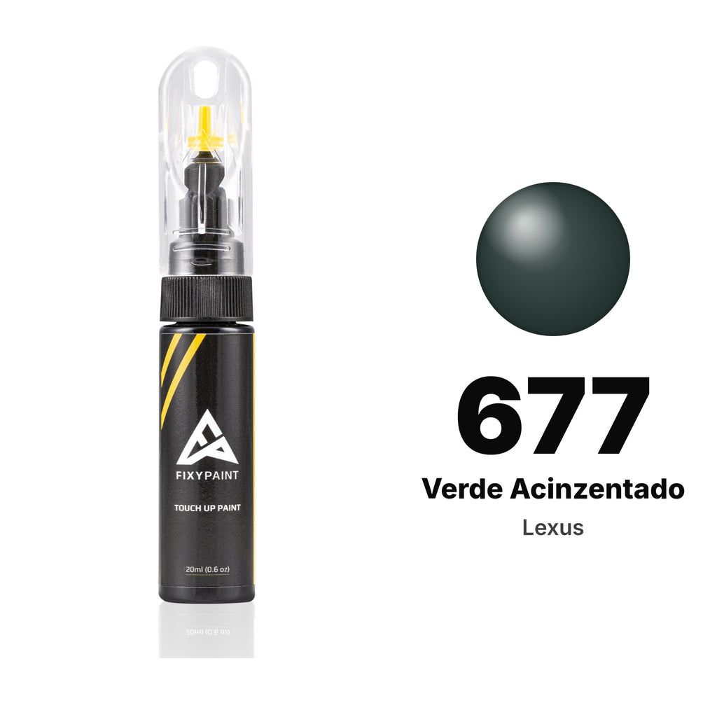 Touch-up paint for Lexus 677 Verde Acinzentado, Basic kit