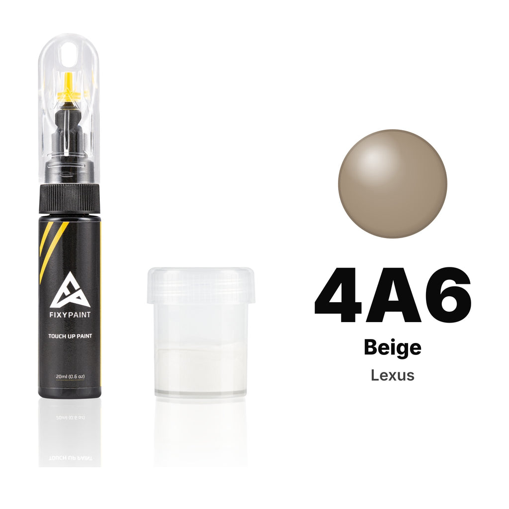 Lackstift für Lexus – 4A6 Beige (alle Modelle, 1980–1983), Set Standard