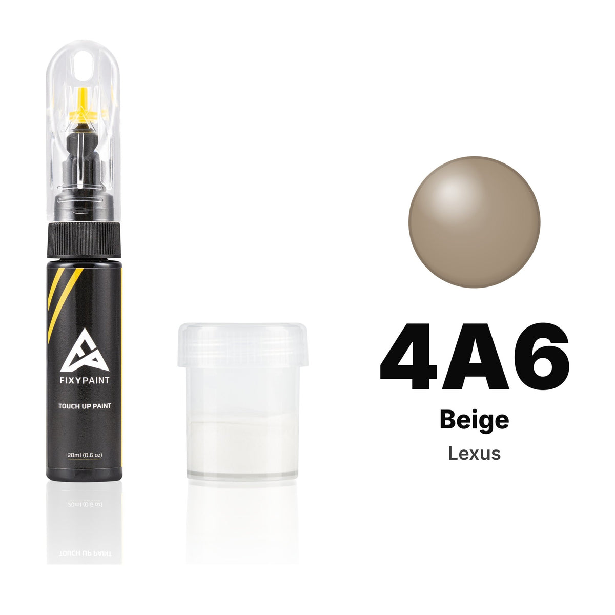 Lackstift für Lexus – 4A6 Beige (alle Modelle, 1980–1983), Set Standard