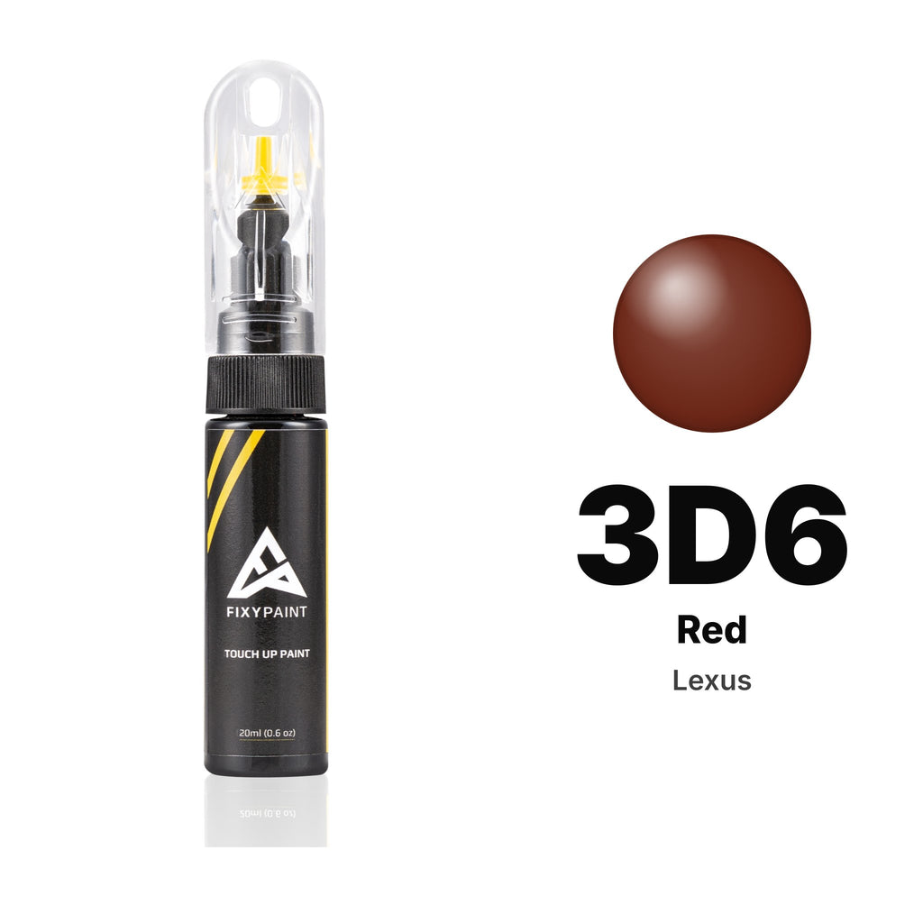 Touch-up paint for Lexus 3D6 Red, Basic kit