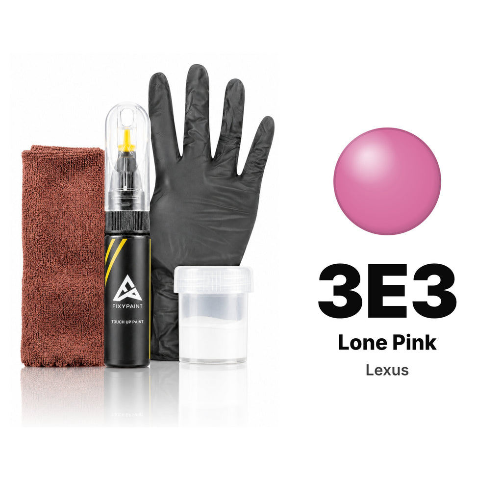 Touch-up paint for Lexus 3E3 Lone Pink, Complete kit