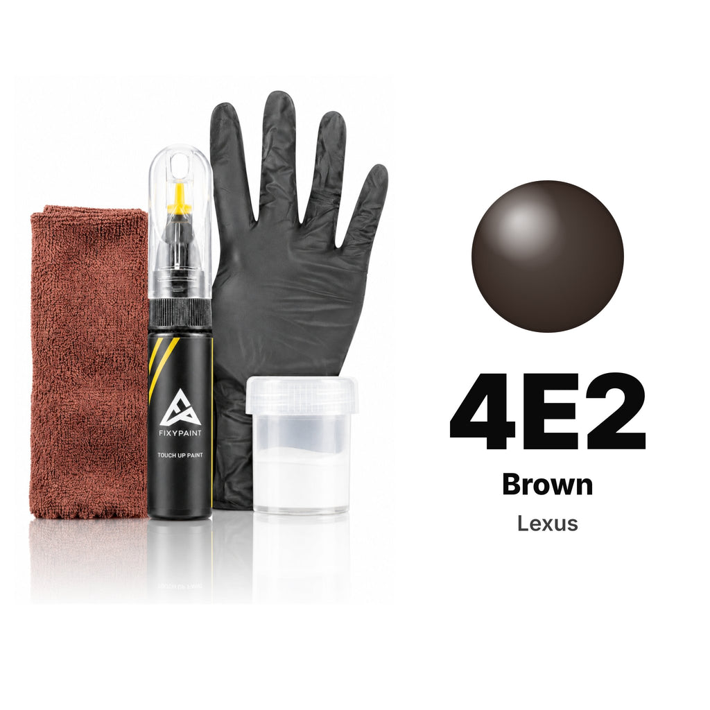 Touch-up paint for Lexus 4E2 Brown, Complete kit