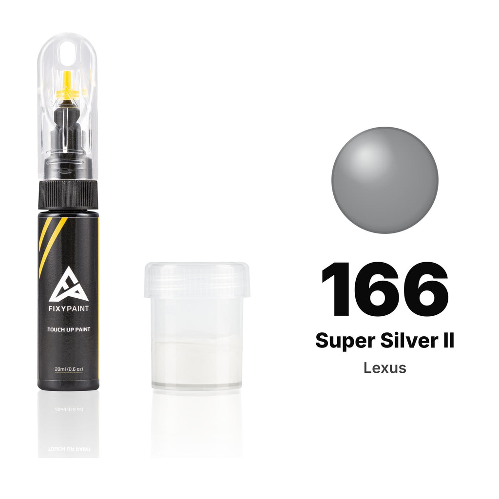 Touch-up paint for Lexus 166 Super Silver II, Standard kit