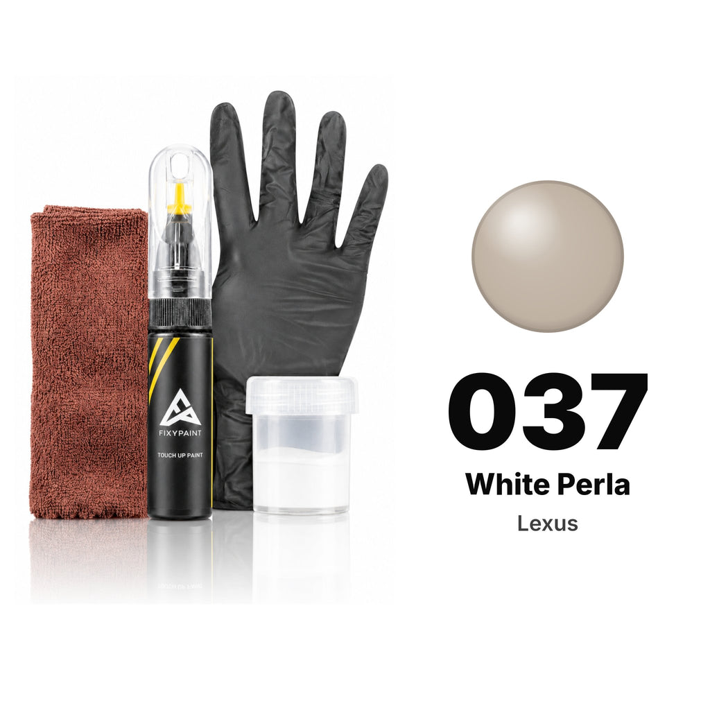 Touch-up paint for Lexus 037 White Perla, Complete kit