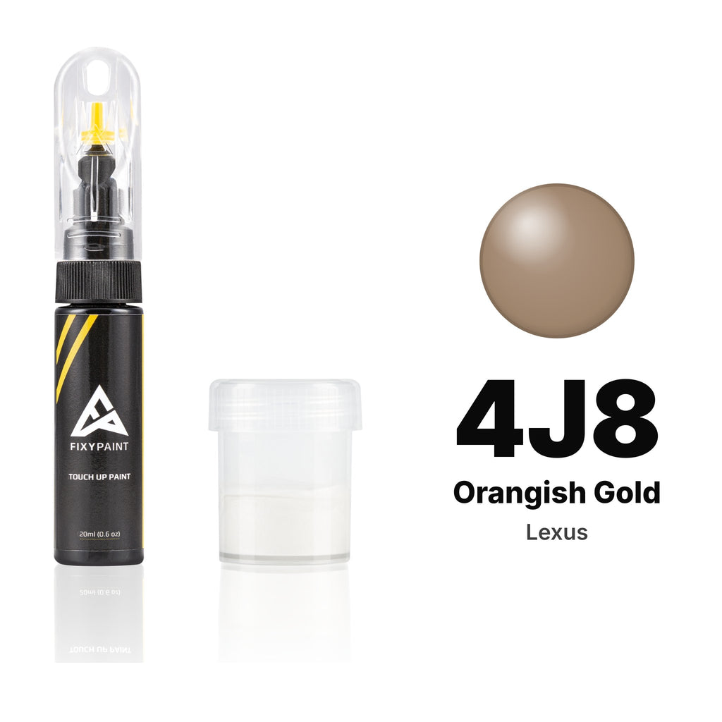 Touch-up paint for Lexus 4J8 Orangish Gold, Standard kit