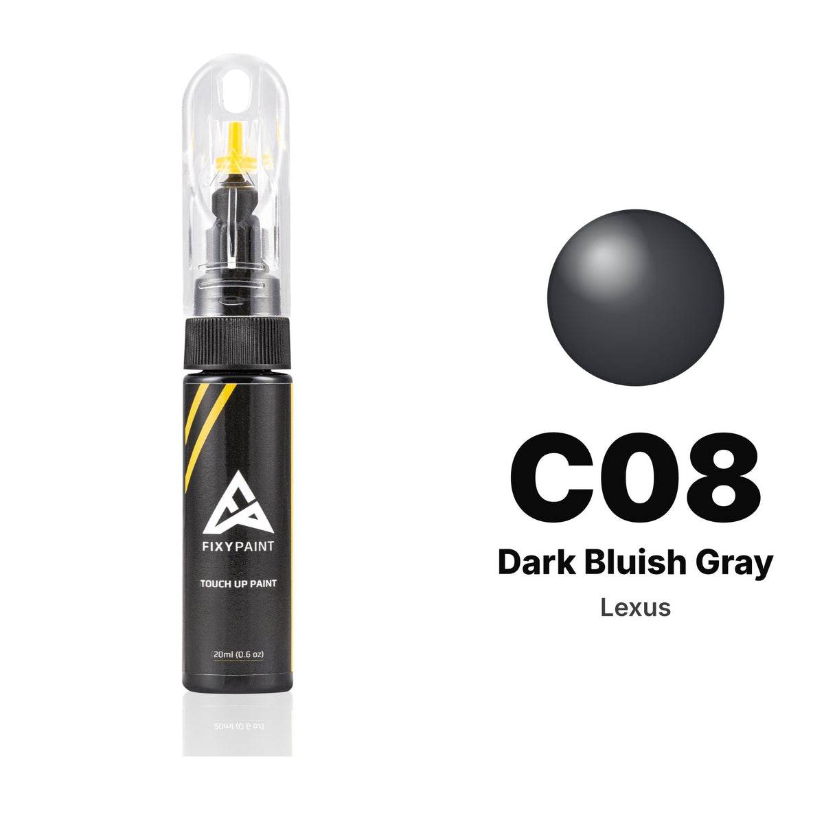 Lexus C08 Dark Bluish Gray touch-up paint, Basic kit