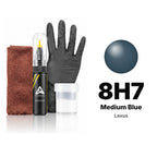Touch-up paint for Lexus 8H7 Medium Blue, Complete kit
