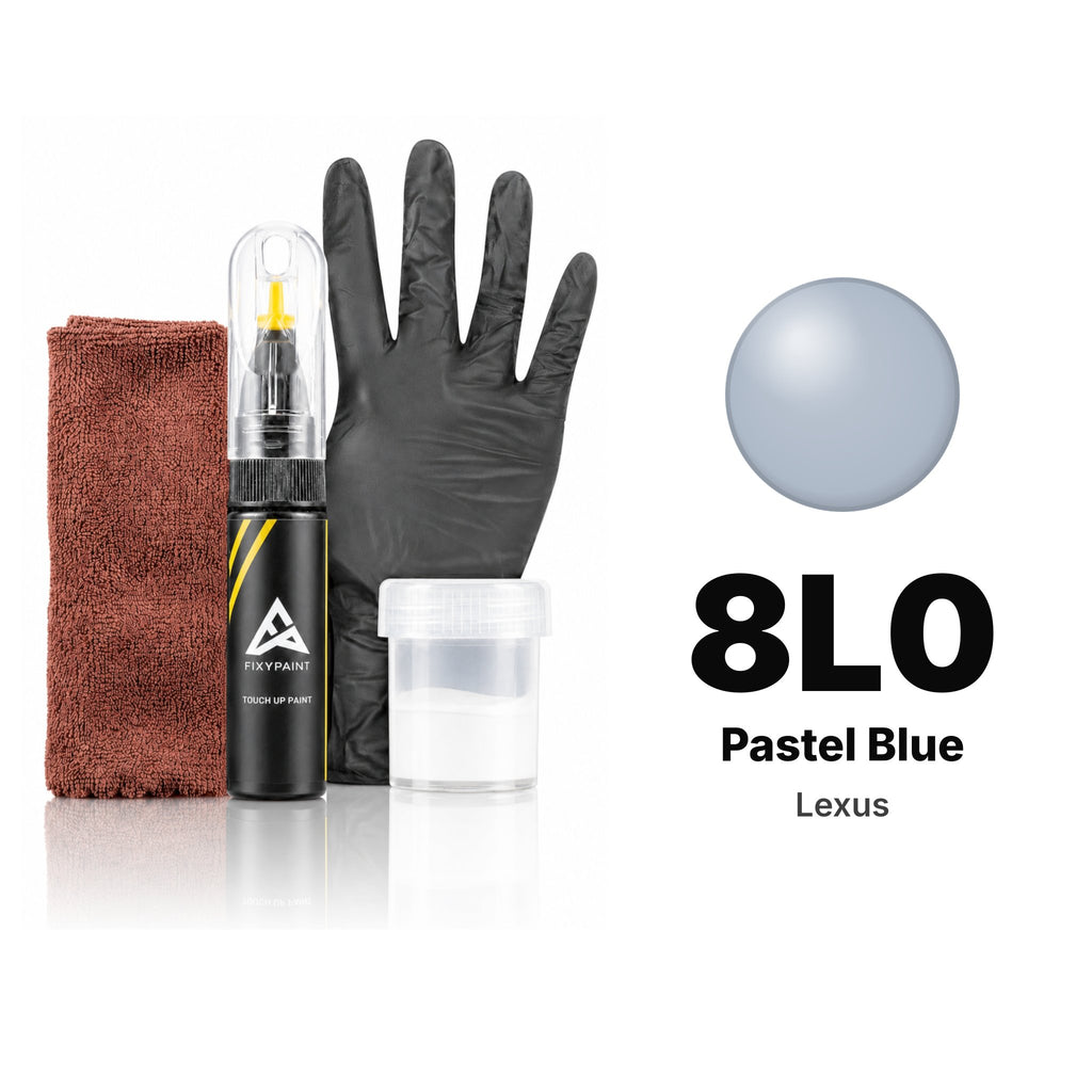 Touch-up paint for Lexus 8L0 Pastel Blue, Complete kit