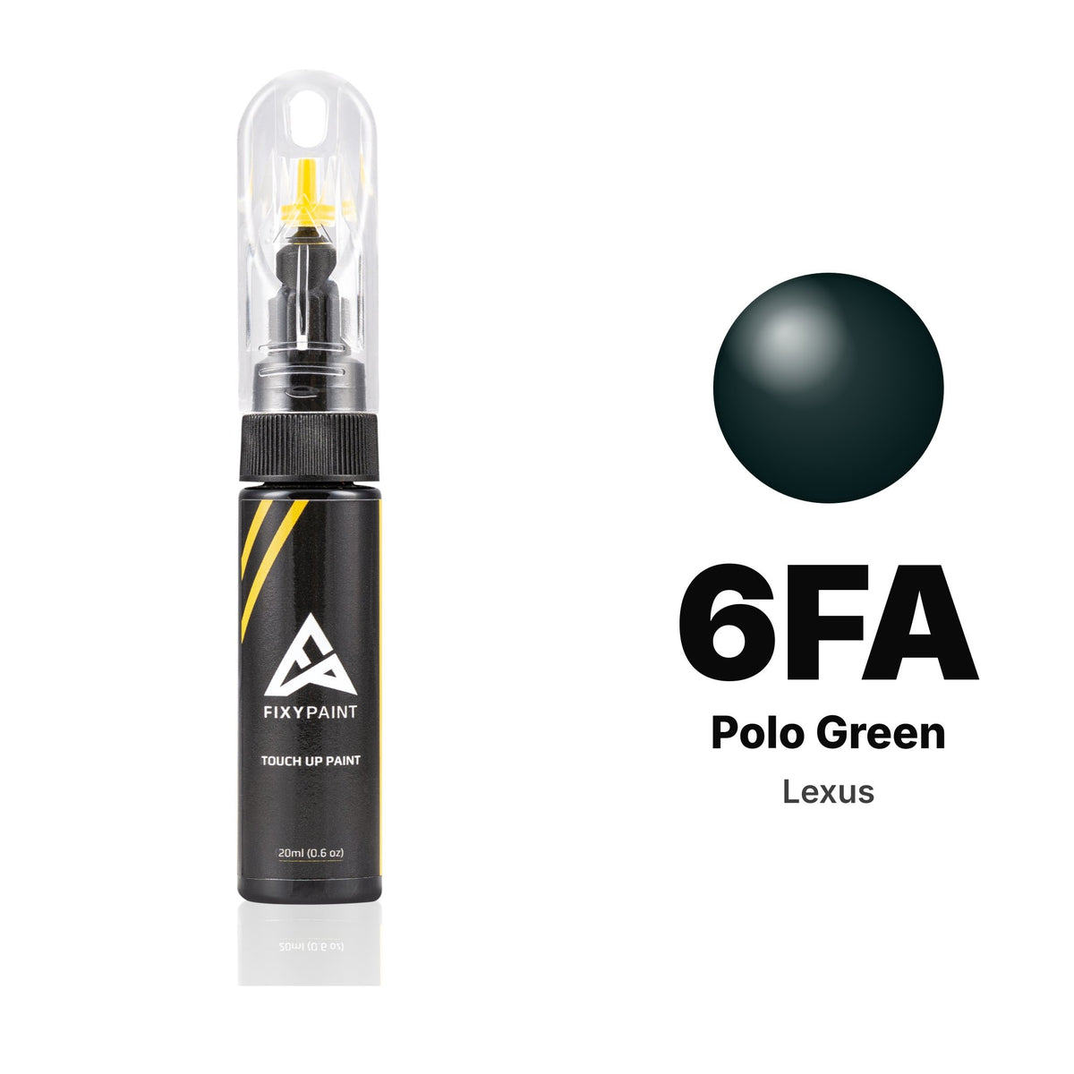 Lexus 6FA Polo Green touch-up paint, Basic kit