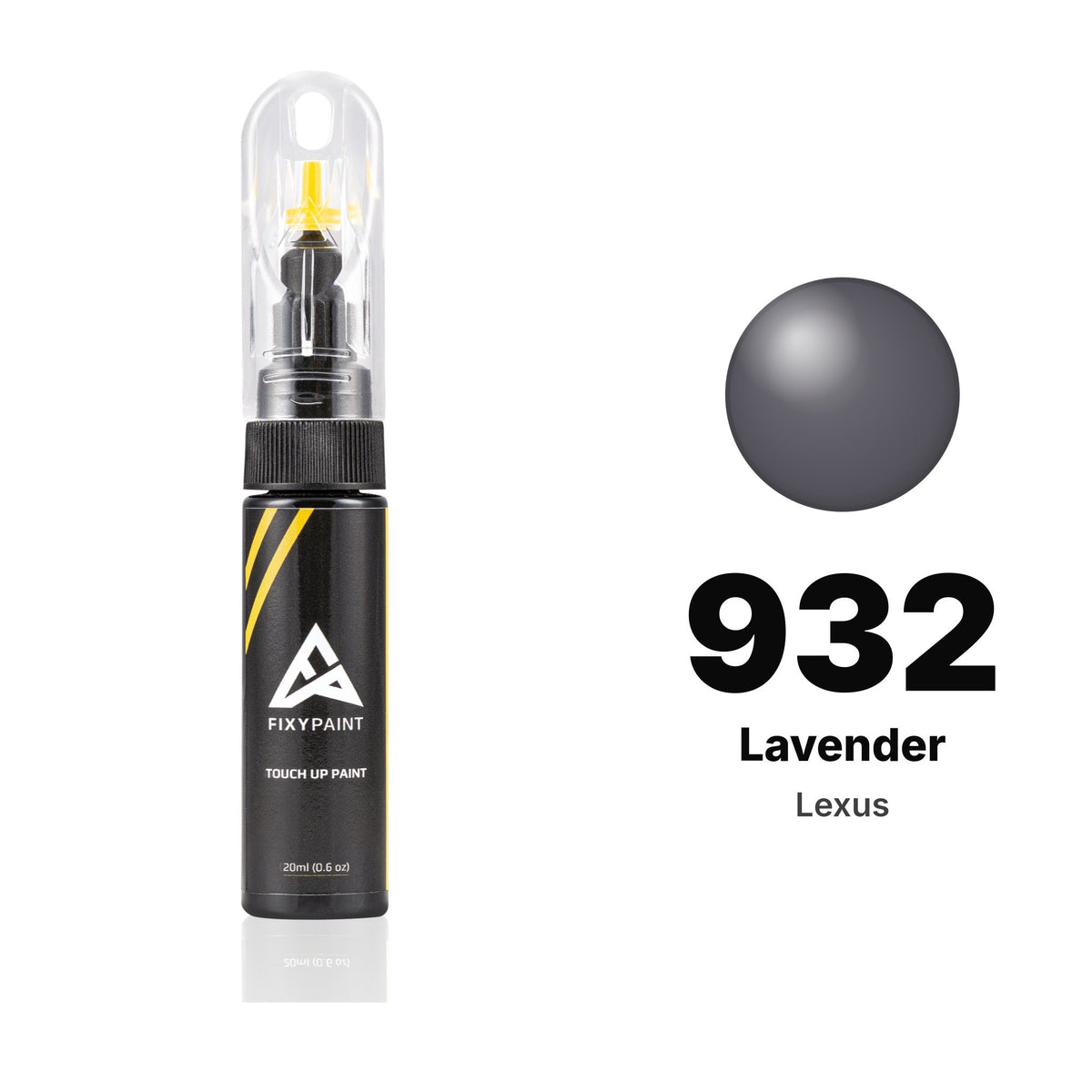 Lexus 932 Lavender touch-up paint, Basic kit