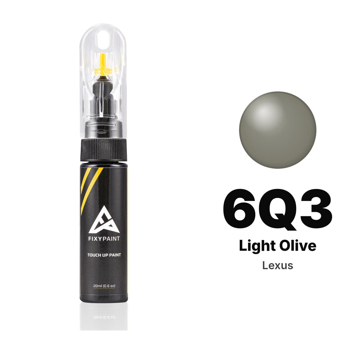 Lexus 6Q3 Light Olive touch-up paint, Basic kit