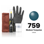Touch-up paint for Lexus 759 Medium Turquoise, Complete kit