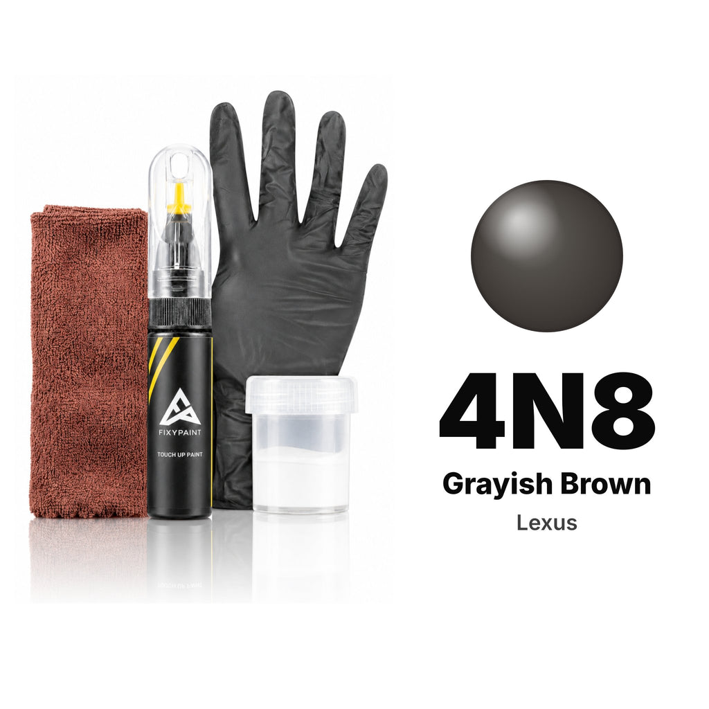 Touch-up paint for Lexus 4N8 Grayish Brown, Complete kit