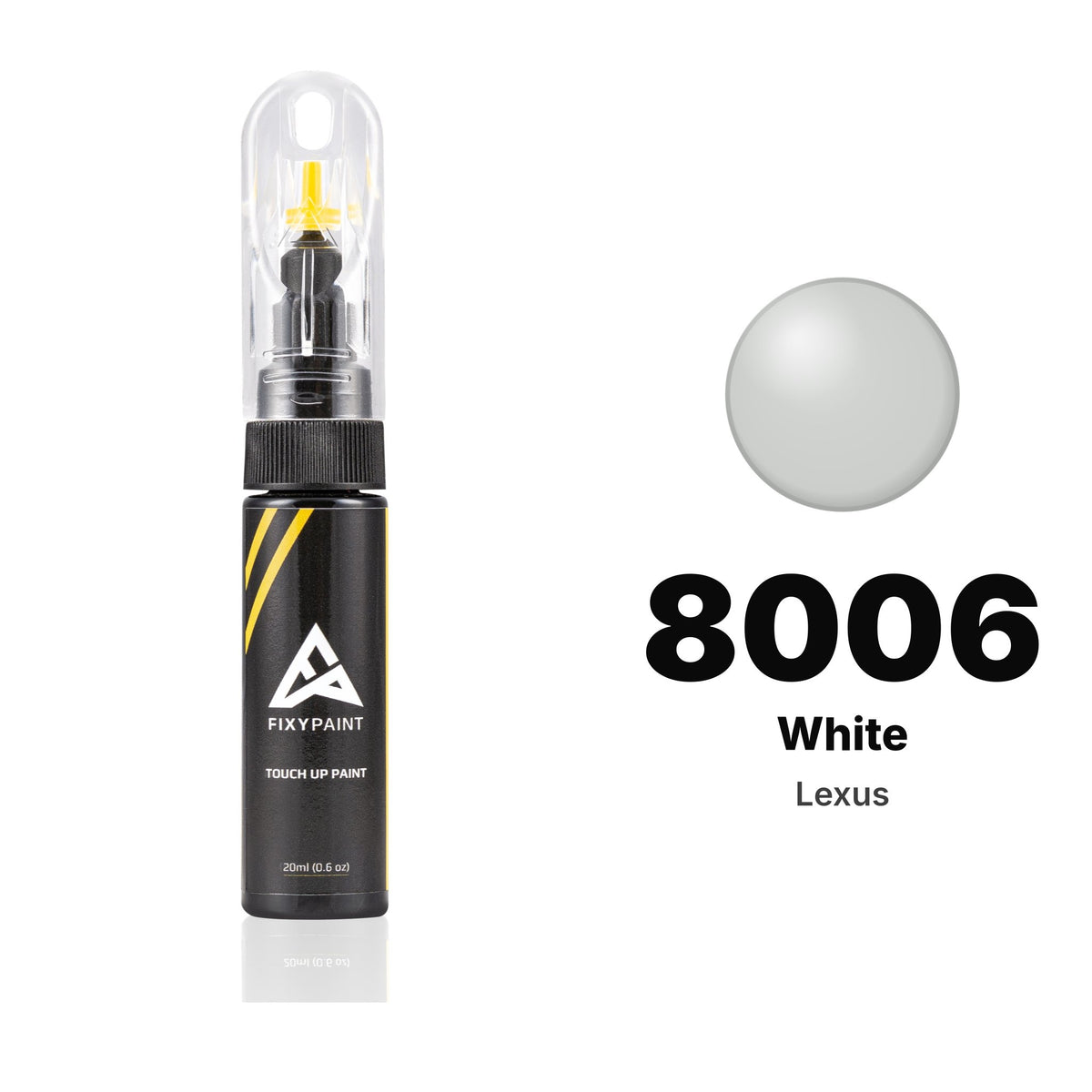 Lexus 8006 White touch-up paint, Basic kit