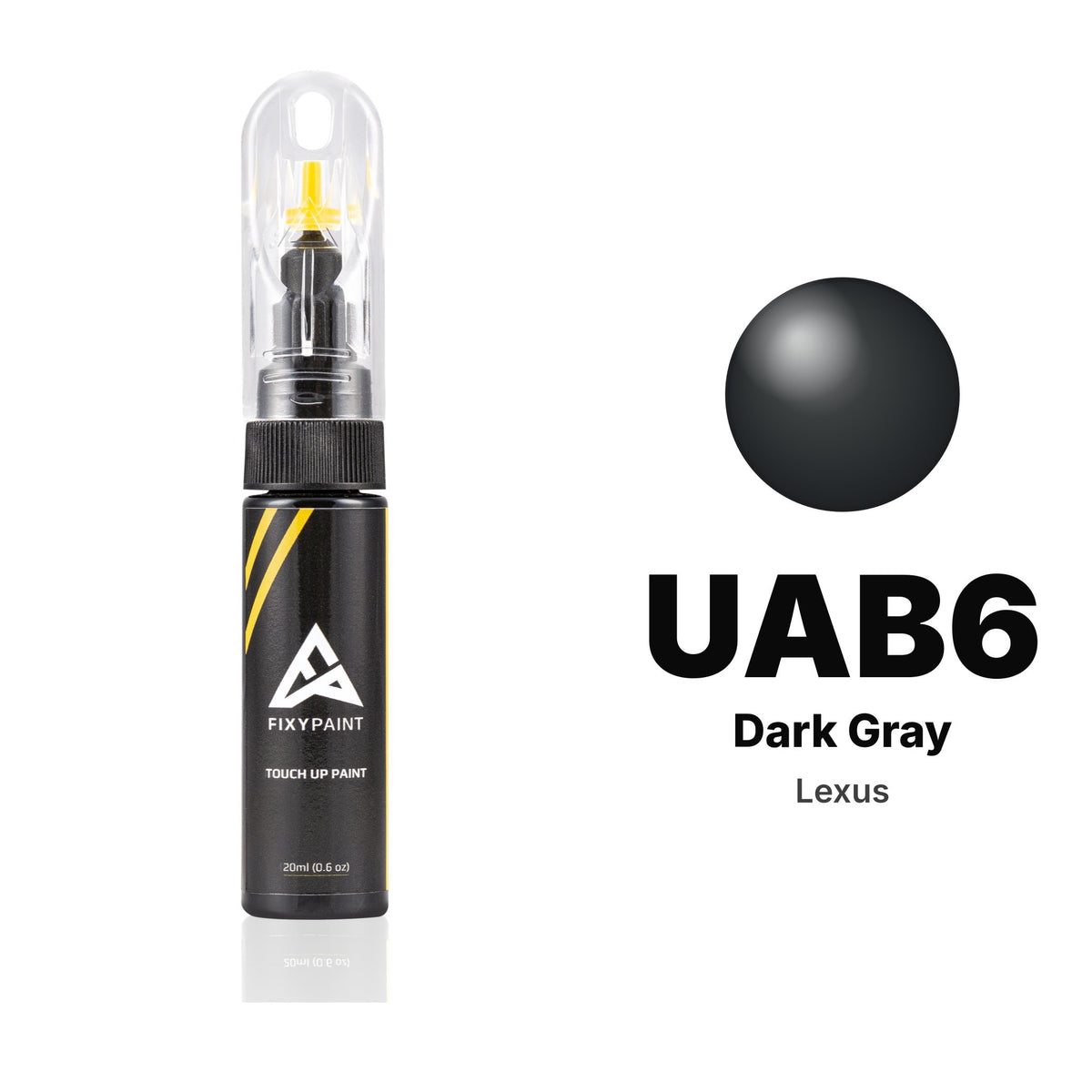Lexus UAB6 Dark Gray touch-up paint, Basic kit