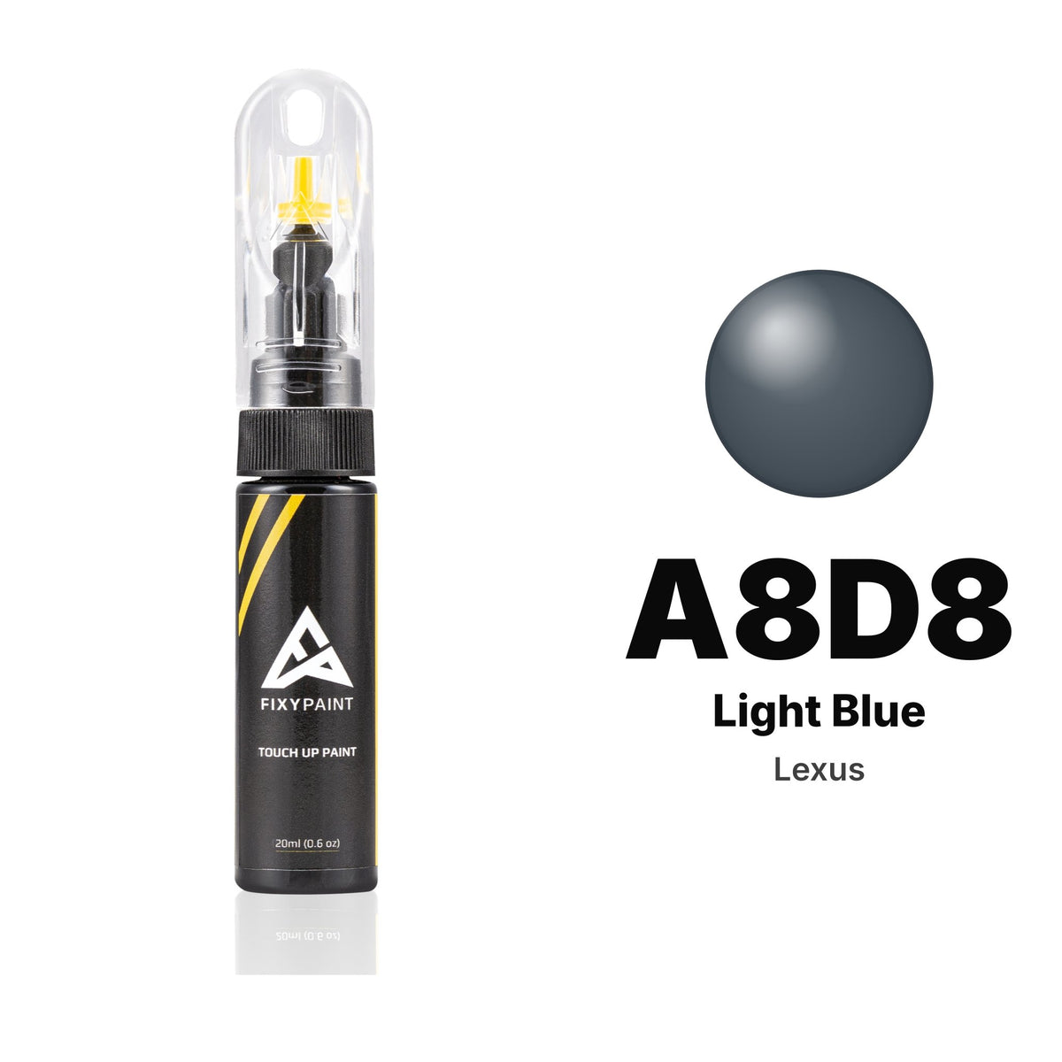 Lexus A8D8 Light Blue touch-up paint, Basic kit