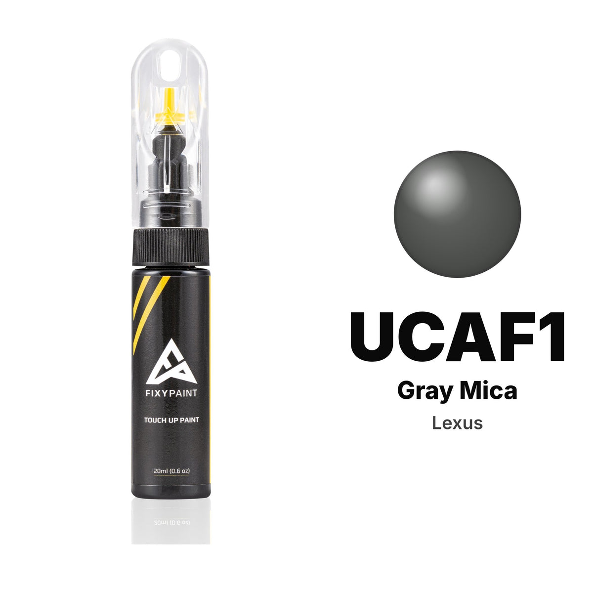Lexus UCAF1 Gray Mica touch-up paint, Basic kit