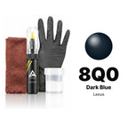 Touch-up paint for Lexus 8Q0 Dark Blue, Complete kit
