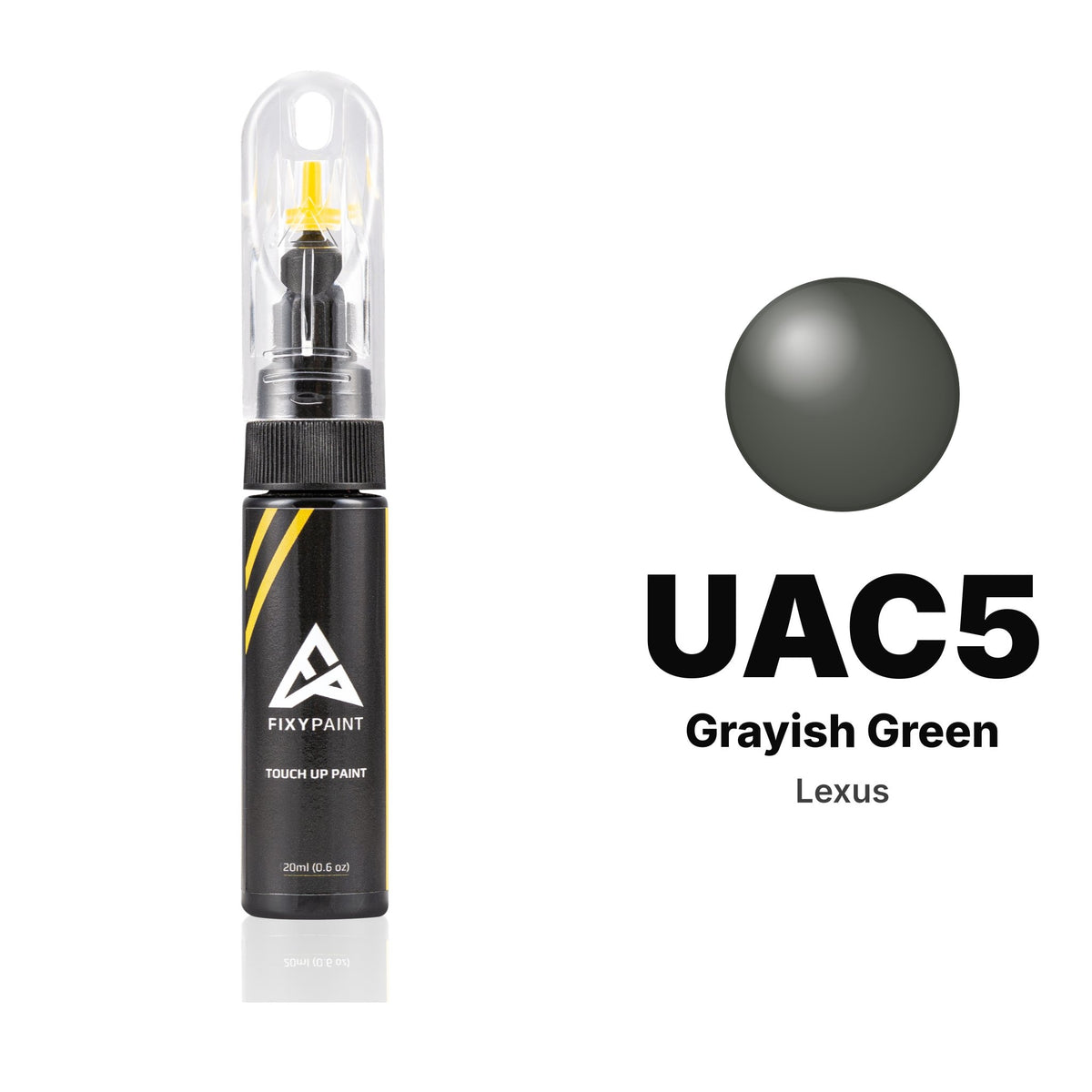 Lexus UAC5 Grayish Green touch-up paint, Basic kit