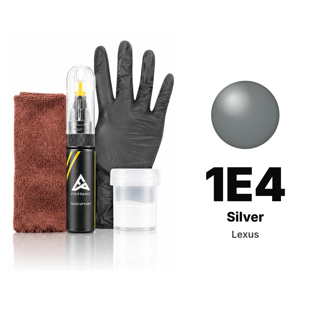 Touch-up paint for Lexus 1E4 Silver, Complete kit