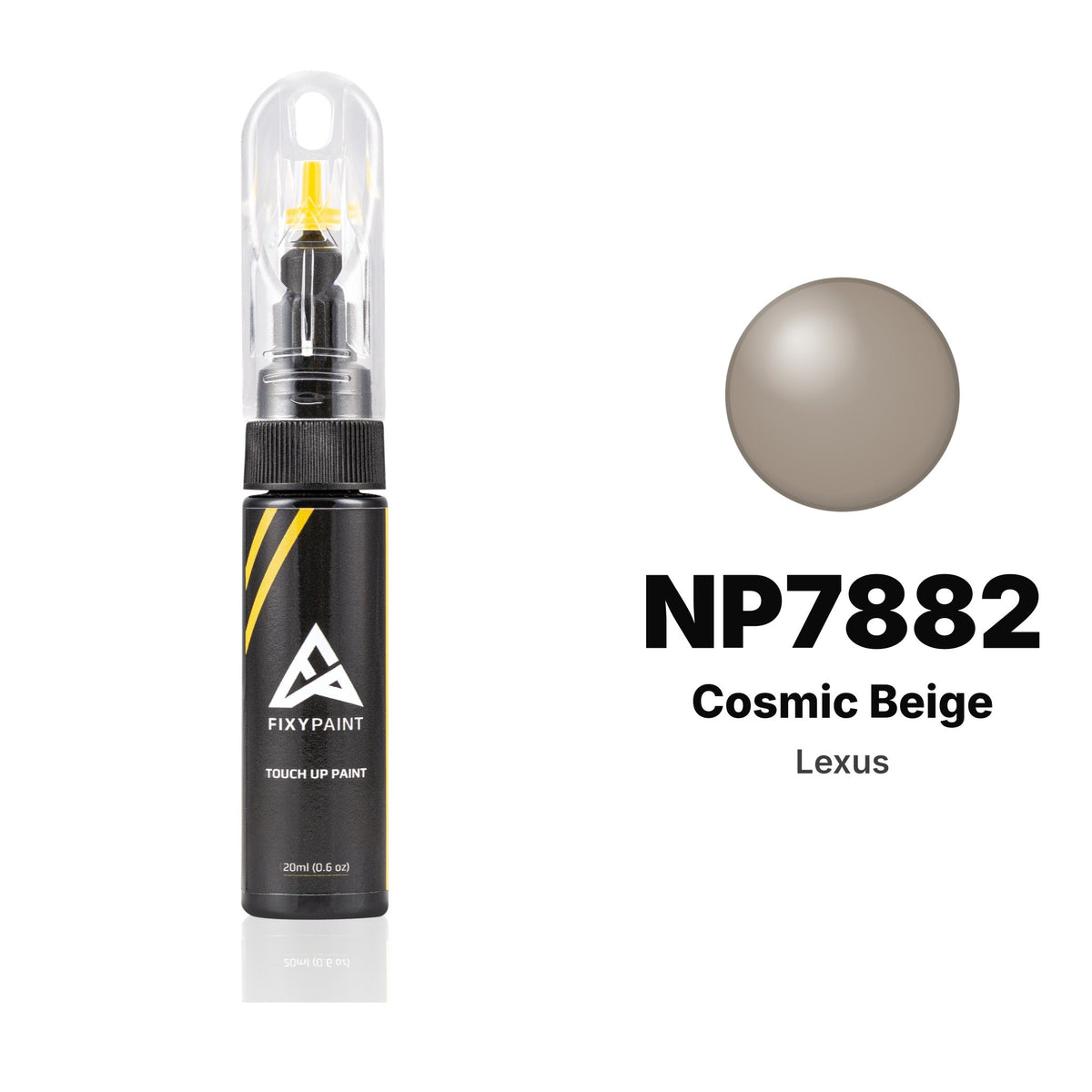 Lexus NP7882 Cosmic Beige touch-up paint, Basic kit