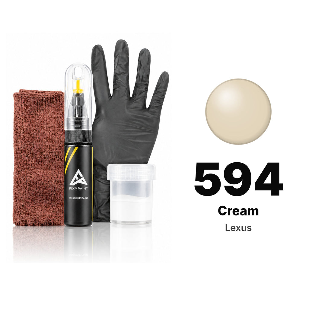 Touch-up paint for Lexus 594 Cream, Complete kit