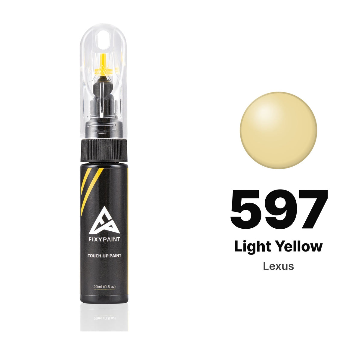 Lexus 597 Light Yellow touch-up paint, Basic kit