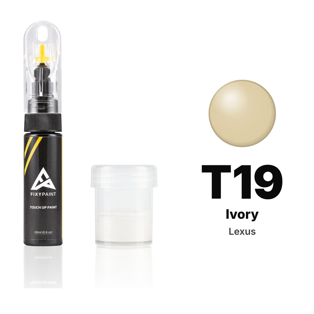 Lackstift für Lexus – T19 Ivory (alle Modelle, 2006–2014), Set Standard