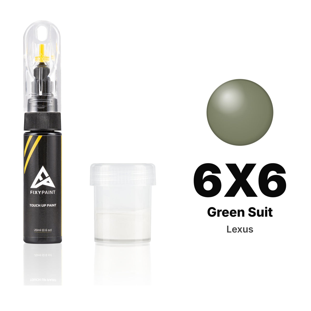 Touch-up paint for Lexus 6X6 Green Suit, Standard kit