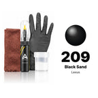 Lackstift für Lexus – 209 Black Sand (alle Modelle, ab 2024), Set Komplett