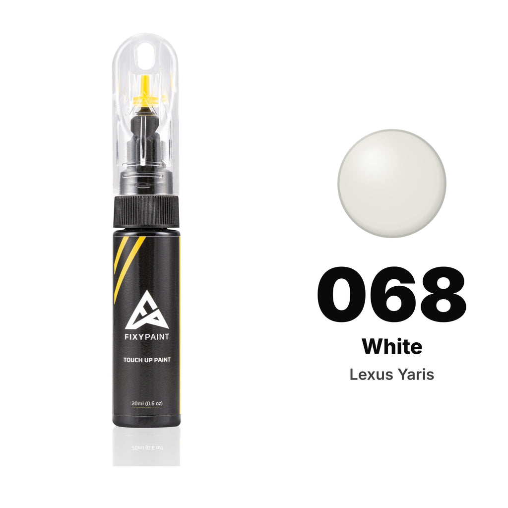 Touch-up paint for Lexus Yaris 068 White, Basic kit