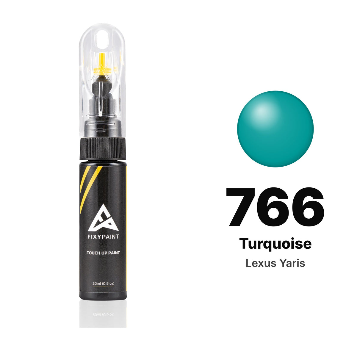 Lexus Yaris 766 Turquoise touch-up paint, Basic kit
